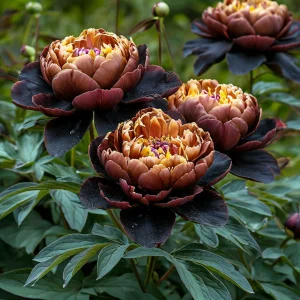 Пион Императорский Бал купить по цене от 419р. в интернет-магазине «Посадика» с доставкой почтой в в Баксане и по всей России – [изображение №1].