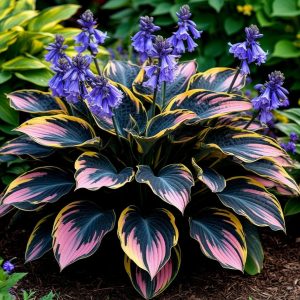 Хоста Пайн Эхо купить по цене от 699р. в интернет-магазине «Посадика» с доставкой почтой в в Баксане и по всей России – [изображение №1].